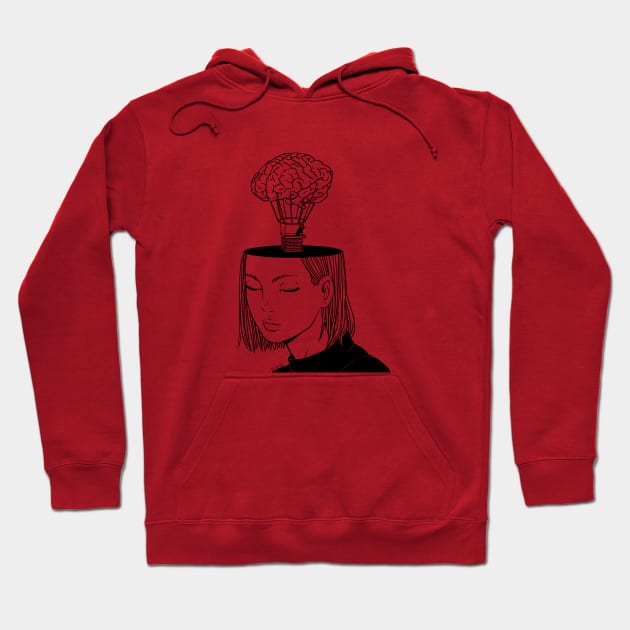 Free Thought Hoodie by Elesq